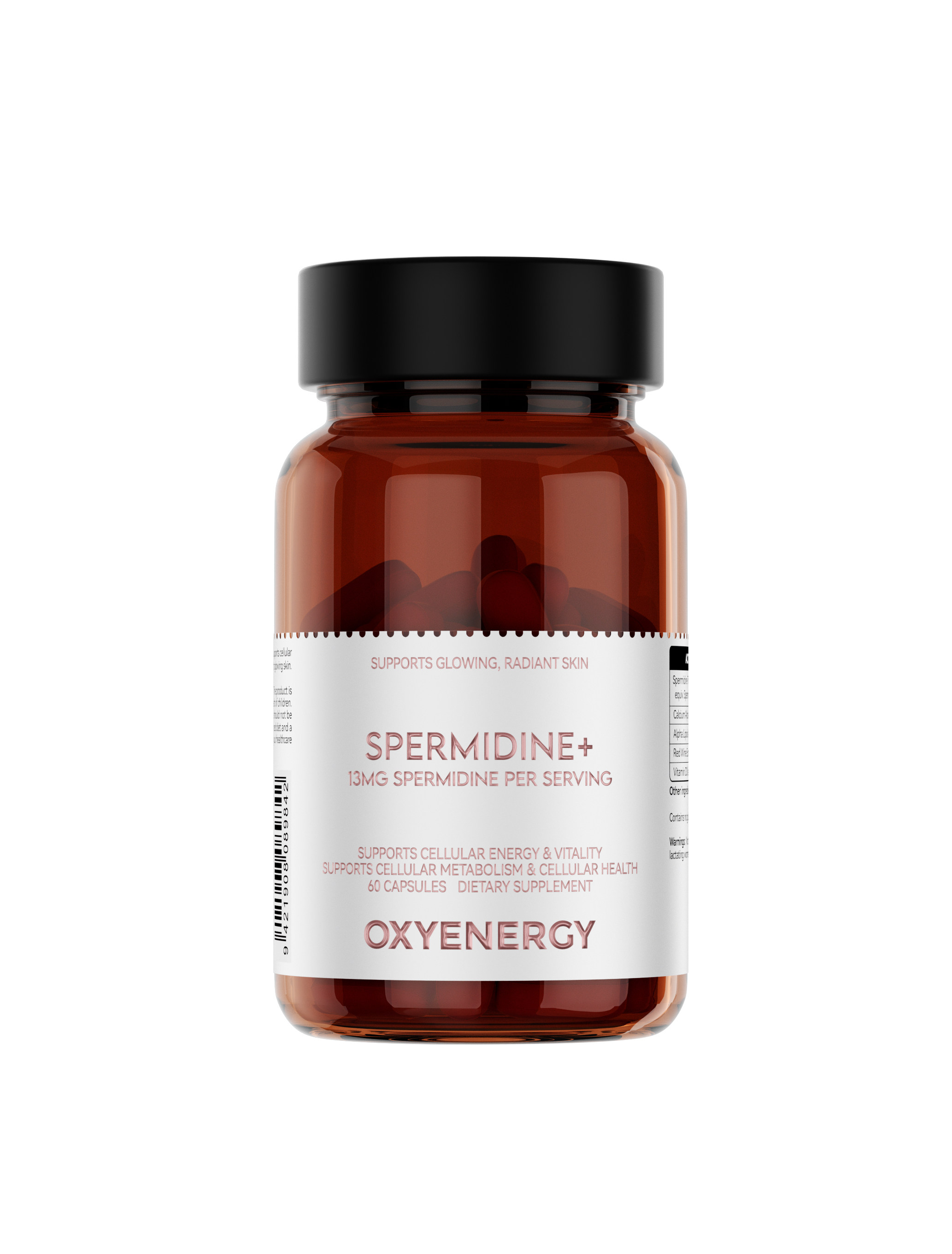 OXYENERGY 亚精胺Y8奇迹胶囊【银河分销】 - 实物图