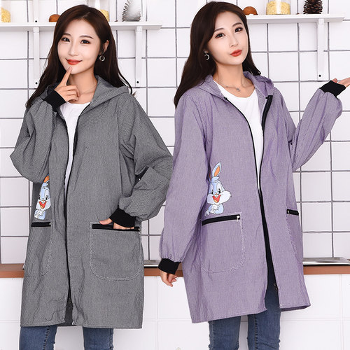 纯棉新款网红爆款可爱定制围裙