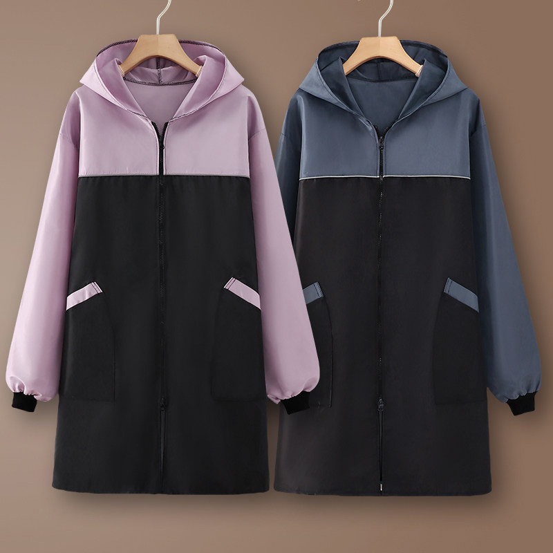 长袖防水防油罩衣工作服女围裙