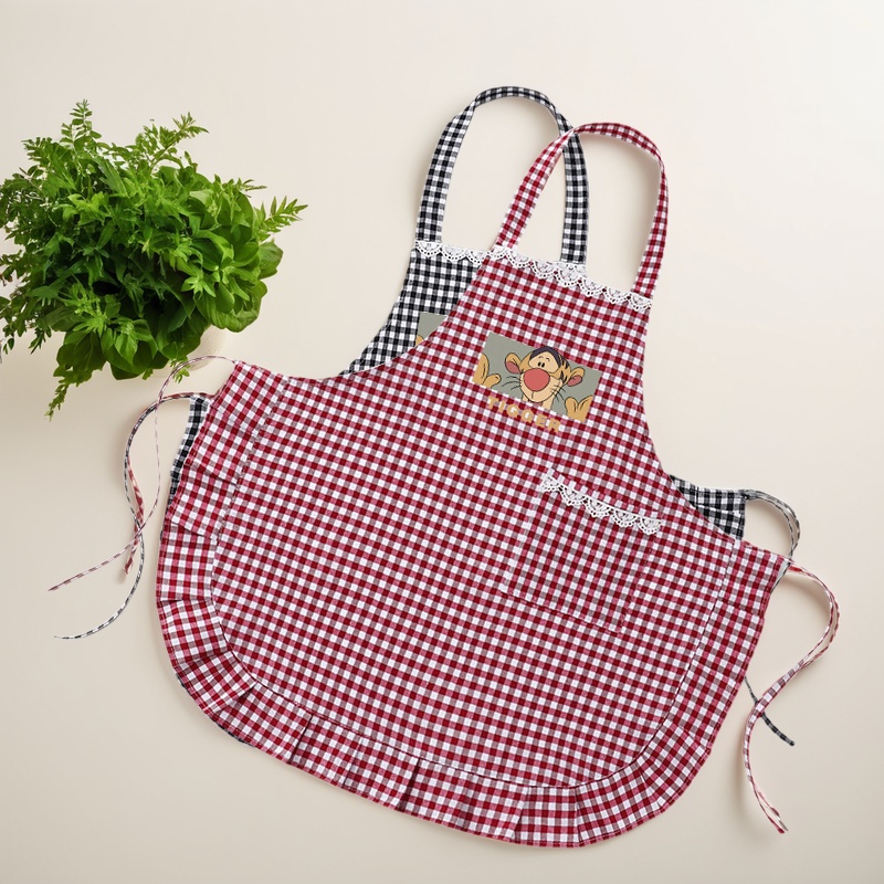 公主围裙厨房家用美甲2025新款做饭工作服女耐脏餐饮上班专用定制