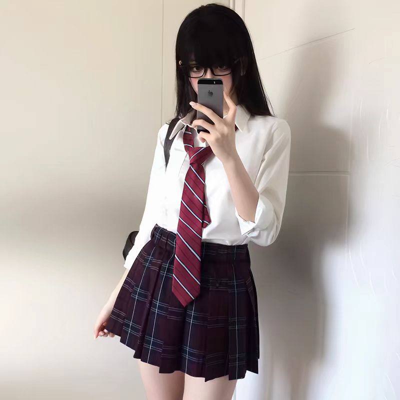 学院风宽松衬衫女春秋日系白色长袖JK制服基础款衬衣内搭叠穿上衣,女装/女士精品,衬衫,淘宝优惠券,粉丝福利购,淘宝优惠卷