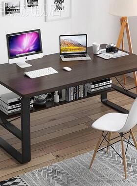 -电脑台式桌子1208701米4书桌1.6牢固一米六1米6长160双人两1