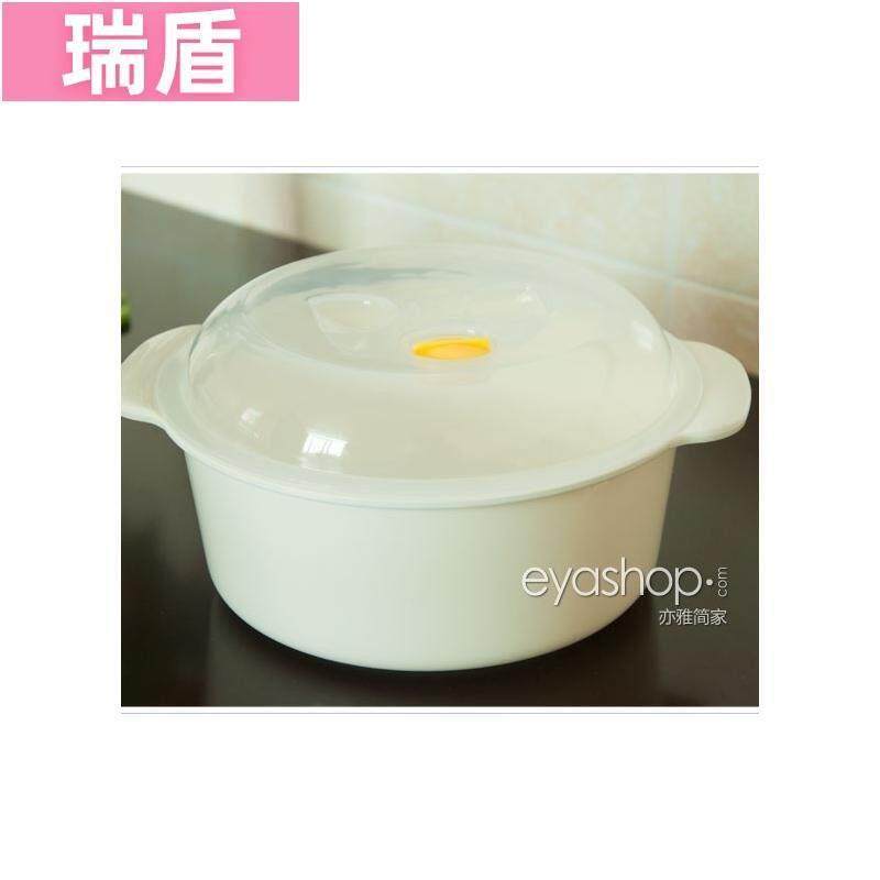 2065 微波炉专用大号汤锅汤碗 带盖汤盆泡面碗保鲜碗盒 塑料用。