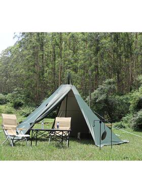 geen heron户外A5庇护所遮金字塔帐篷A塔阳棚生装备存野r外简易帐