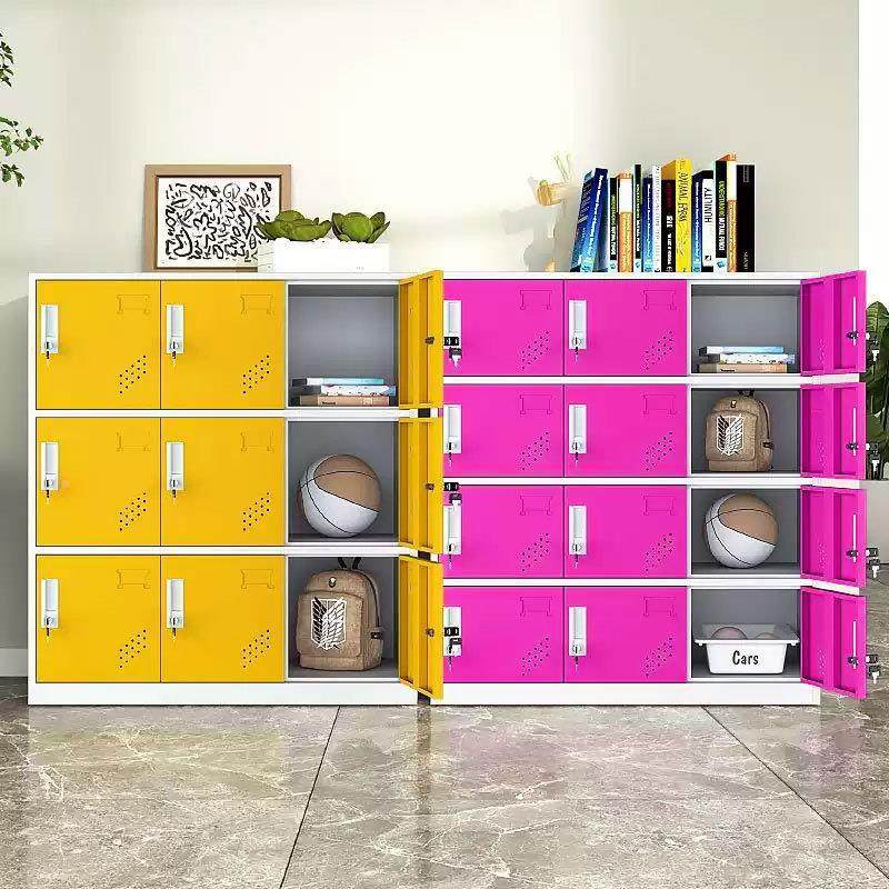书子学生包柜教室储物彩色铁皮更衣柜收纳小柜柜幼儿园带锁CCS存,商业/办公家具,办公储物柜,淘宝优惠券,粉丝福利购,淘宝优惠卷