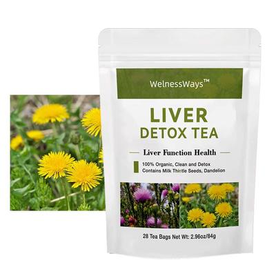 Liver Detox Tea Organic Tea Liver Detox Cleanse Teabag