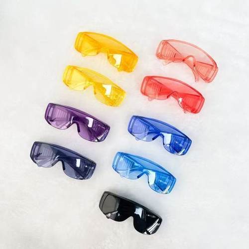 盲盒棉花娃娃衣服Wakuku搪胶玩偶娃衣娃娃彩色眼镜炫彩护目镜