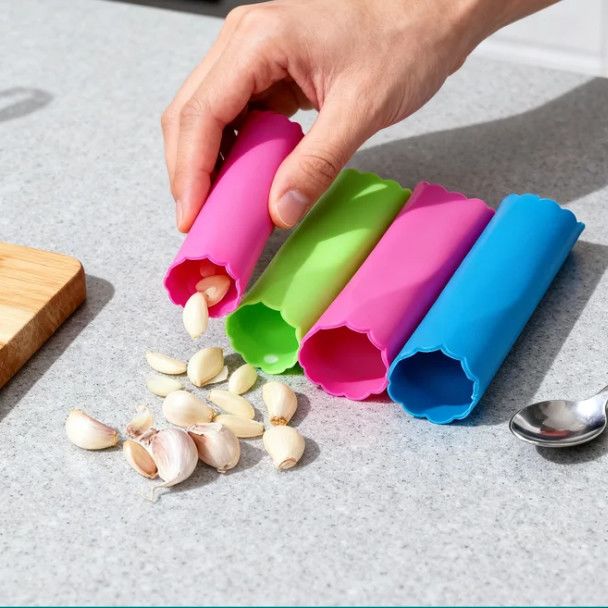 硅胶剥蒜神器大蒜手动去皮器蒜头瓣脱皮器拨蒜皮器厨房剥蒜皮工具