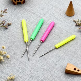 长锥直针锥子小锥子塑料补鞋上鞋工具挑针钻孔神器小锥子开孔锥子
