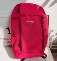 Красные 15 литров (с боковыми карманами)