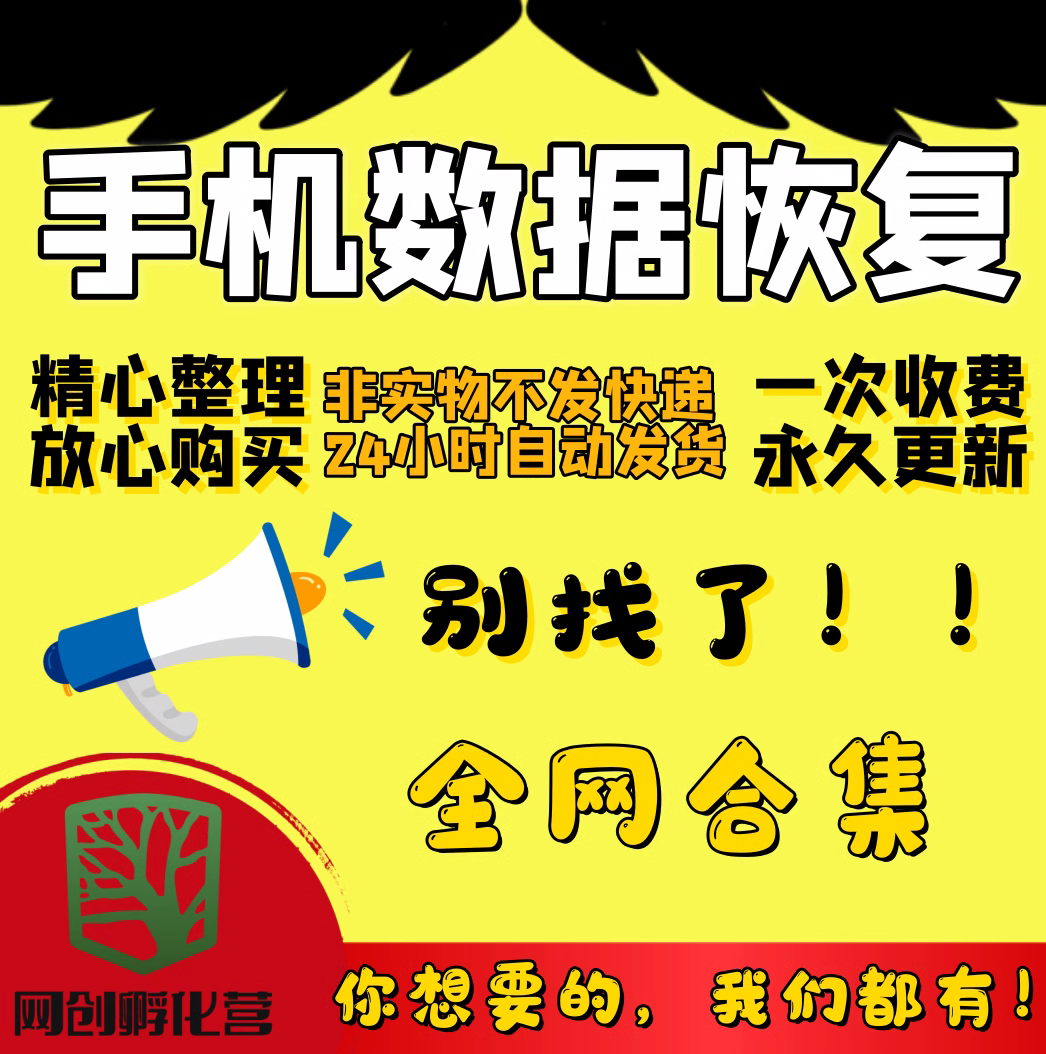 文件误删数据恢复软件老照片找回电脑资料U盘内存卡数码相机SD卡图片