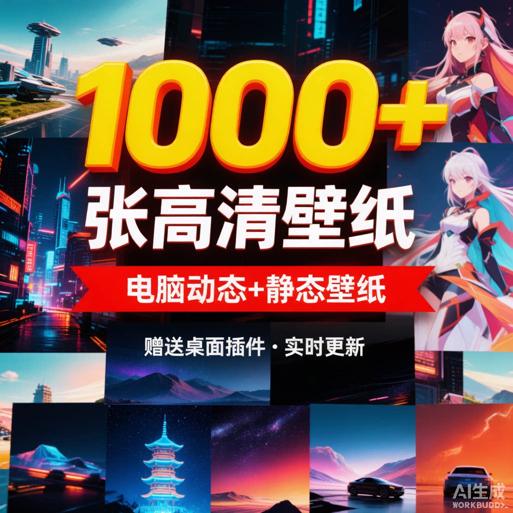 4K动态壁纸电脑桌面超清静态图设计素材/源文件