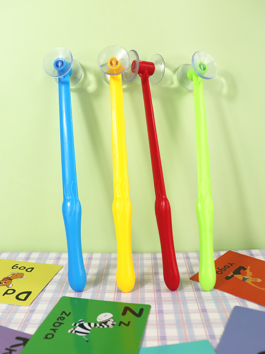 吸盘锤儿童识字敲打玩具