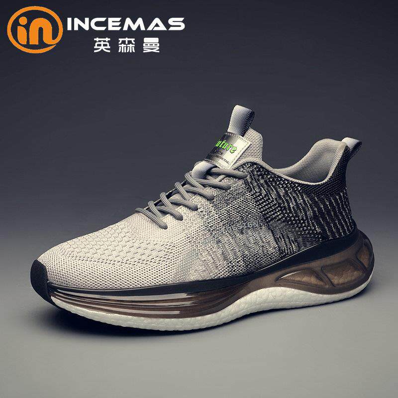 英森曼男鞋夏季透气款鞋子男潮鞋跑步休闲鞋网面运动鞋软底气垫鞋