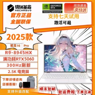 2025款 5070 学生电竞游戏本笔记本电脑 极光X 机械革命蛟龙16Pro
