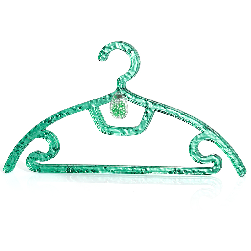 天香衣号 香薰衣架ins亚克力衣架透明无痕防滑去异味家用晾衣架