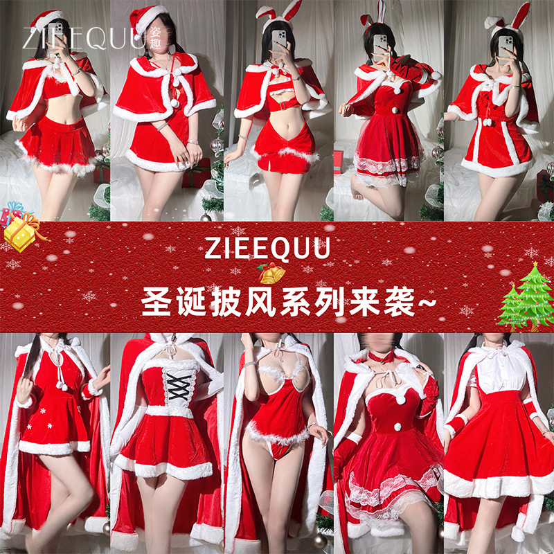 比舒米欧美新款圣诞装服装