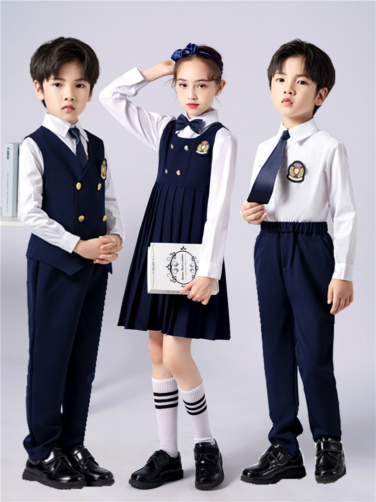 儿童合唱服朗诵演出女幼园校图片