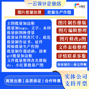 图片批量处理今日水印相机作图批量改名排版样机作图dy小红薯请柬