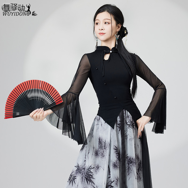 古典舞国风旗袍新中式上衣女