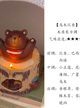 STILL小熊要抱抱】小众高级卧室香薰蜡烛礼盒生日礼物送女生闺蜜