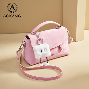 奥康2026新款新中式手提包古风小众通勤腋下包夏天斜挎女包