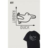 Graph shirt Drawing 兔鸭错觉Math Philosophy T恤 tee穿搭