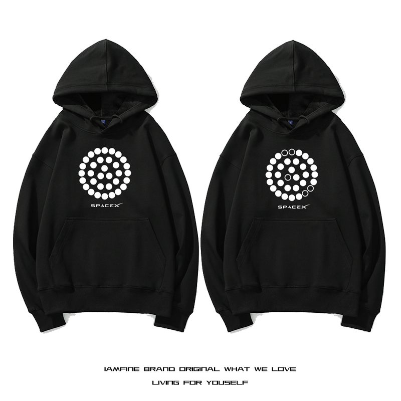 SpaceX猛禽发动机卫衣男女