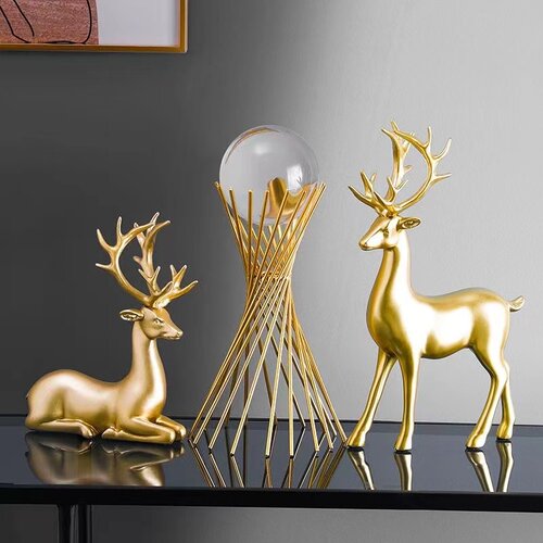 摆件酒柜装饰品树脂北欧