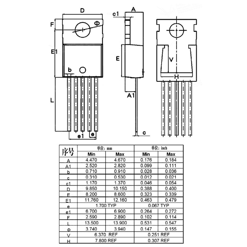 全新原装 XL4016E1 XL4016 直插TO220-5 40V 8A 降压芯片IC DC-DC