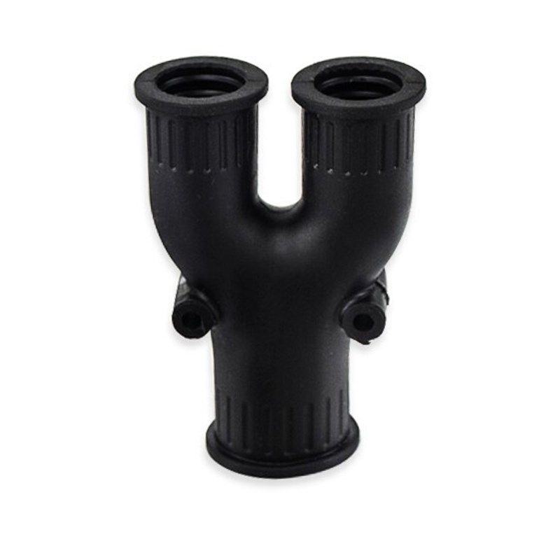 塑料波纹管接头 U型Y型三通接头 橡胶接头波纹管变径三通接头