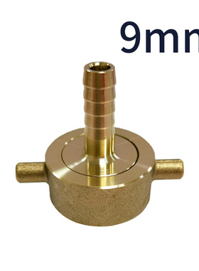 IMPA351051纯铜空气管接头8mm船用高压闷盖M42接头铸铜管帽351053