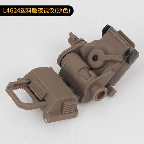 WILCOX L4G24金属翻斗车 PVS18/15双筒四目GPNVG18夜视仪安全帽支