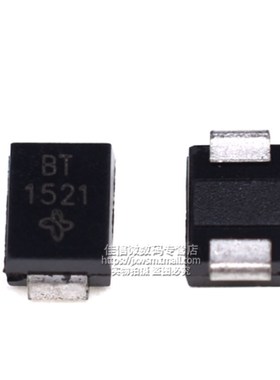 SMBJ18CA 双向 瞬变二极管 贴片SMB表贴式TVS管 丝印: BT