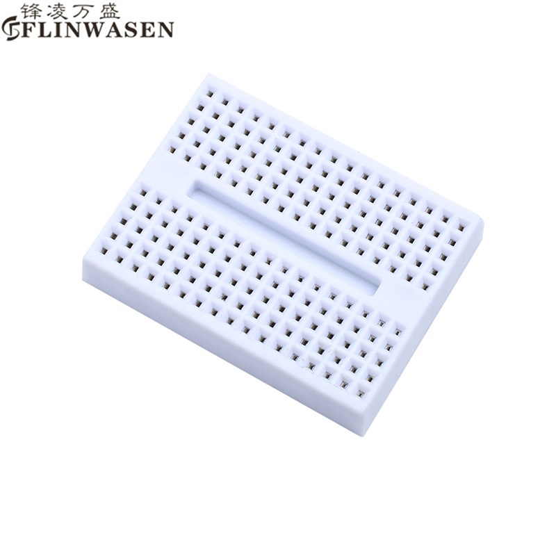 SYB-170 迷你微型小板面包板 实验板 电路板洞洞板 35x47mm 彩色