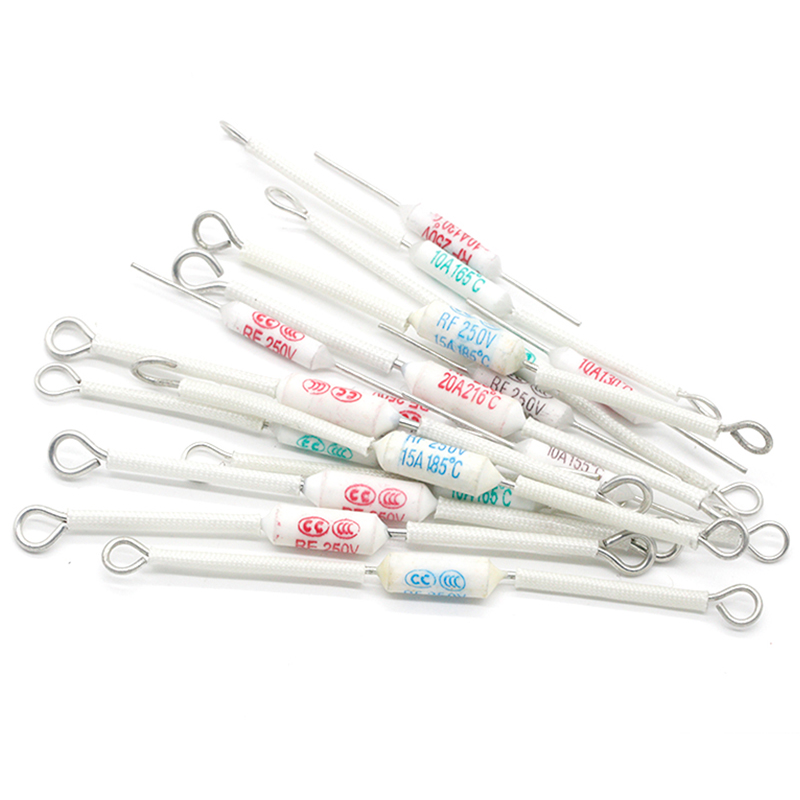 RF温度保险丝130/165/185/216/240度电饭锅/煲陶瓷10/15/20A/250V