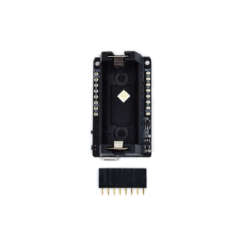 TTGO T-OI ESP8266开发板可充电16340电池座兼容MINID1开发板