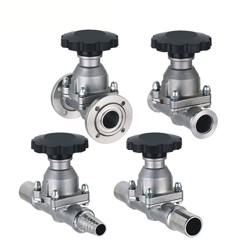 不锈钢手动高真空隔膜阀 GM系列 KF16 KF25 手动快装隔膜阀阀芯