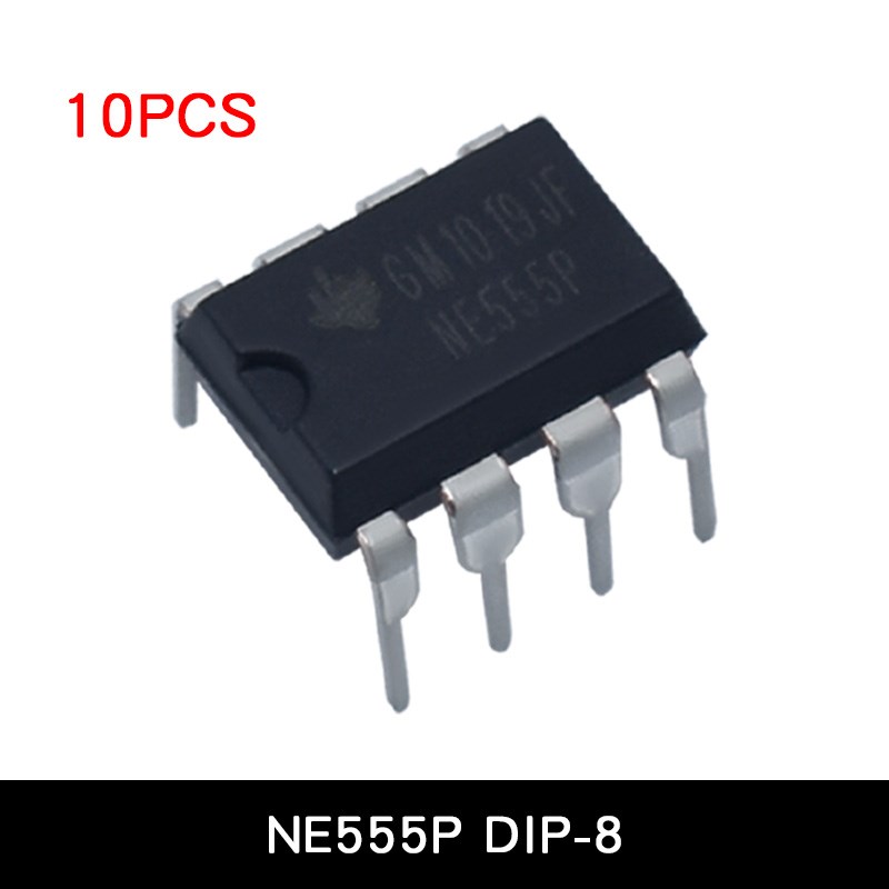 NE555 NE555P  直插DIP8 单高精度定时器 编程振荡器IC芯片
