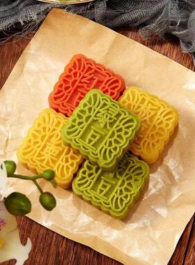 绿豆糕板栗糕酥传统食老式糕点点心手饼工独立包好装吃休闲 小HNX