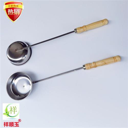 商用牛蛙锅烤鱼炉环保植物矿物油酒精燃料烧罐长把手柄防烫灭火盖