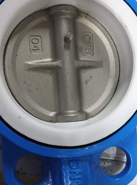 D971F-16 电动对夹四氟蝶阀 DN40 50 65 80 100 125 150 200