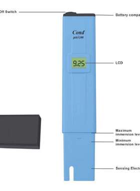 深圳 实验室用便携式笔式电导率仪 水质测试笔 测试仪 EC-138