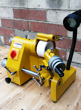 千岛U2U3黄色万能磨刀机配合金砂H轮夹头多功能钻头铣刀修磨