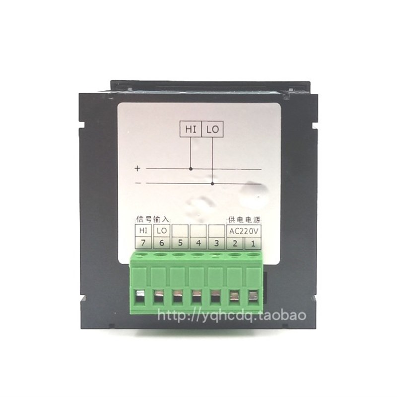 数字变频器/电机模拟量频率表0-50HZ/DC0-10V/4-20mA赫磁表