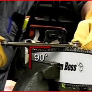 木柄带支架油锯锉刀电链锯挫刀伐木锯锉刀Q汽油锯锉磨链条工具