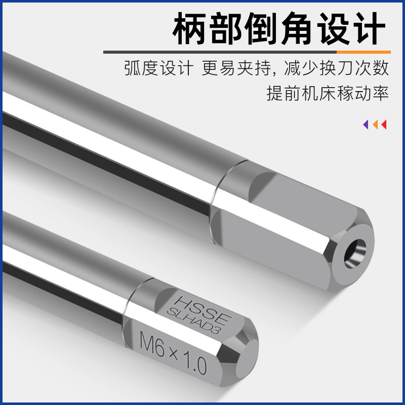 进口挤压丝锥细牙M2M3M3.5M4tM5M6M8M10x0.35*0.75*1.25不锈钢丝