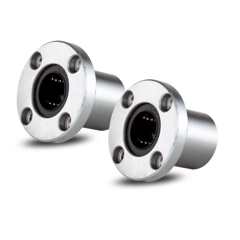 国产精密线型  LMF13UU  直线滑动圆法兰轴承  尺寸 13*23*32