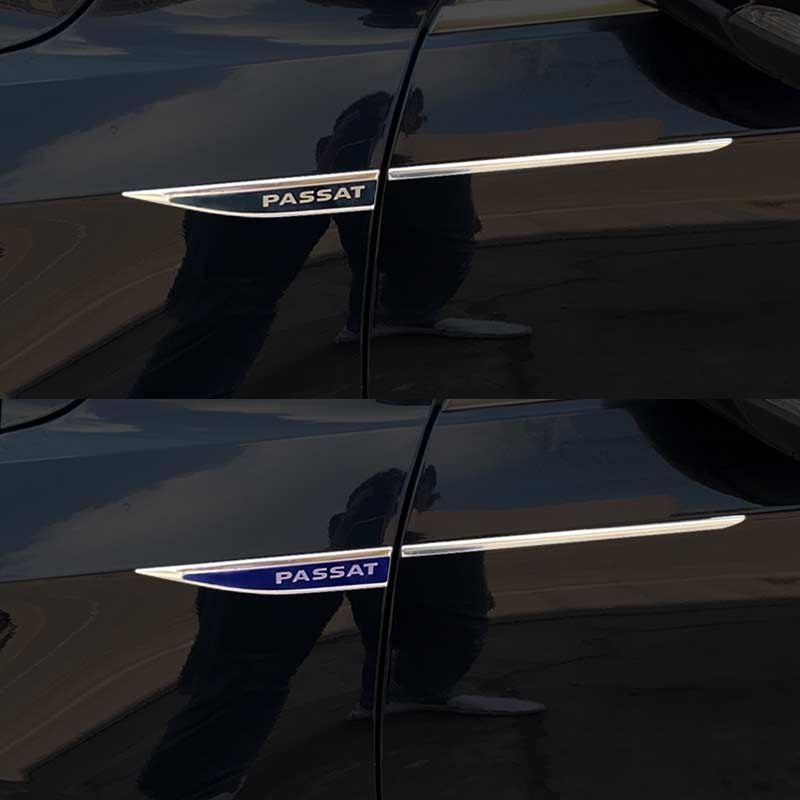 【彰显个性】11-234款新大众帕萨特叶子板侧标贴车身翼子板装饰原