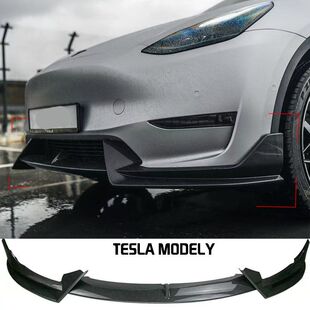适用于特斯拉MODEL Y 19-25款TESLA前铲前唇AD款免打孔前风刀
